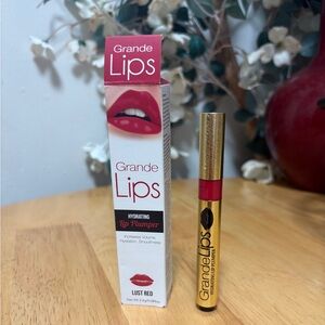 Grande Lips ~ Hydrating Lip Plumper ~ Lust Red (rare shade) BNIB Full Size NEW
